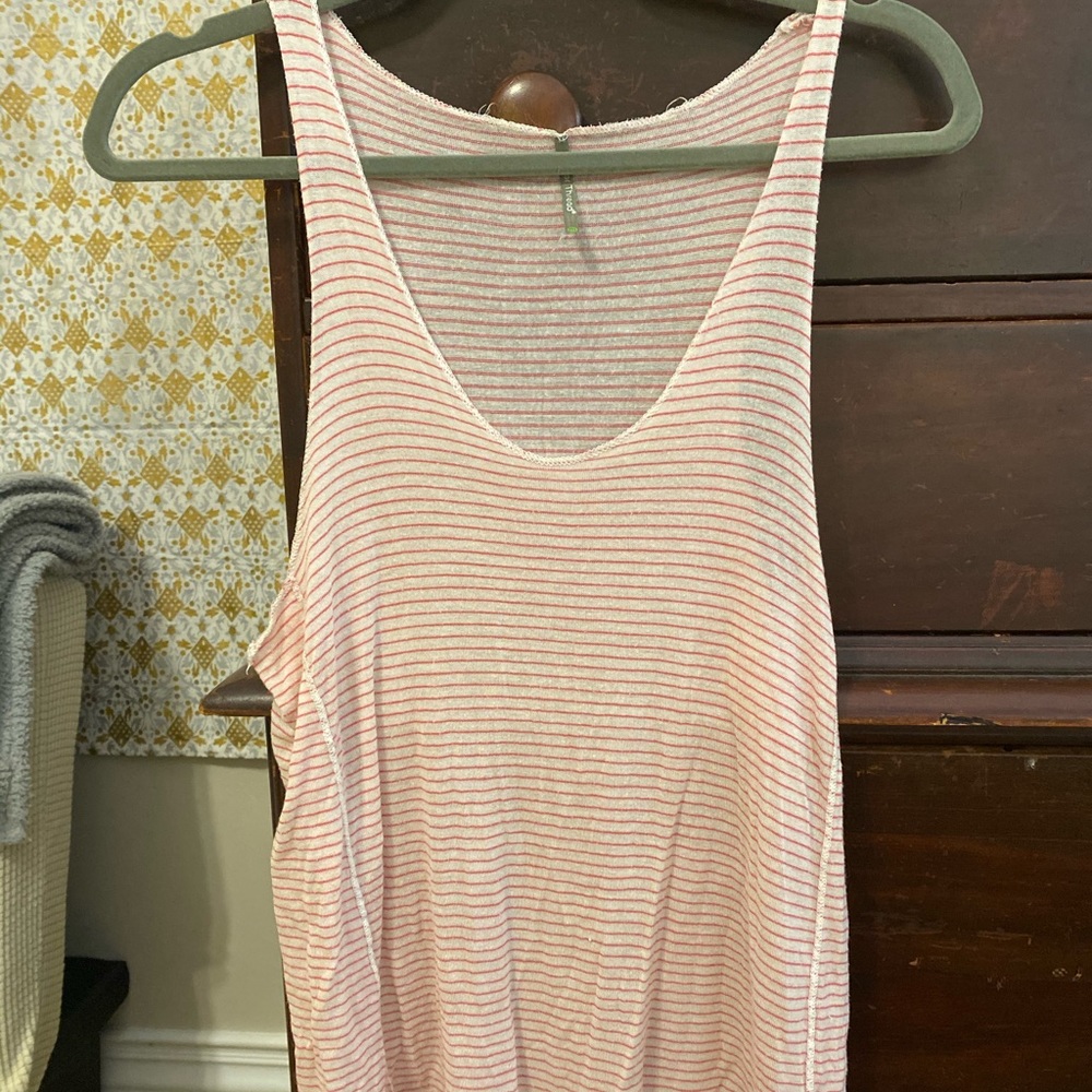 Stripped tank top